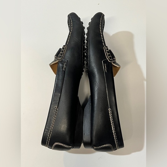TOD’S‎ Men’s Black leather driving shoes size 39/M-7/W-8.5 main image 5